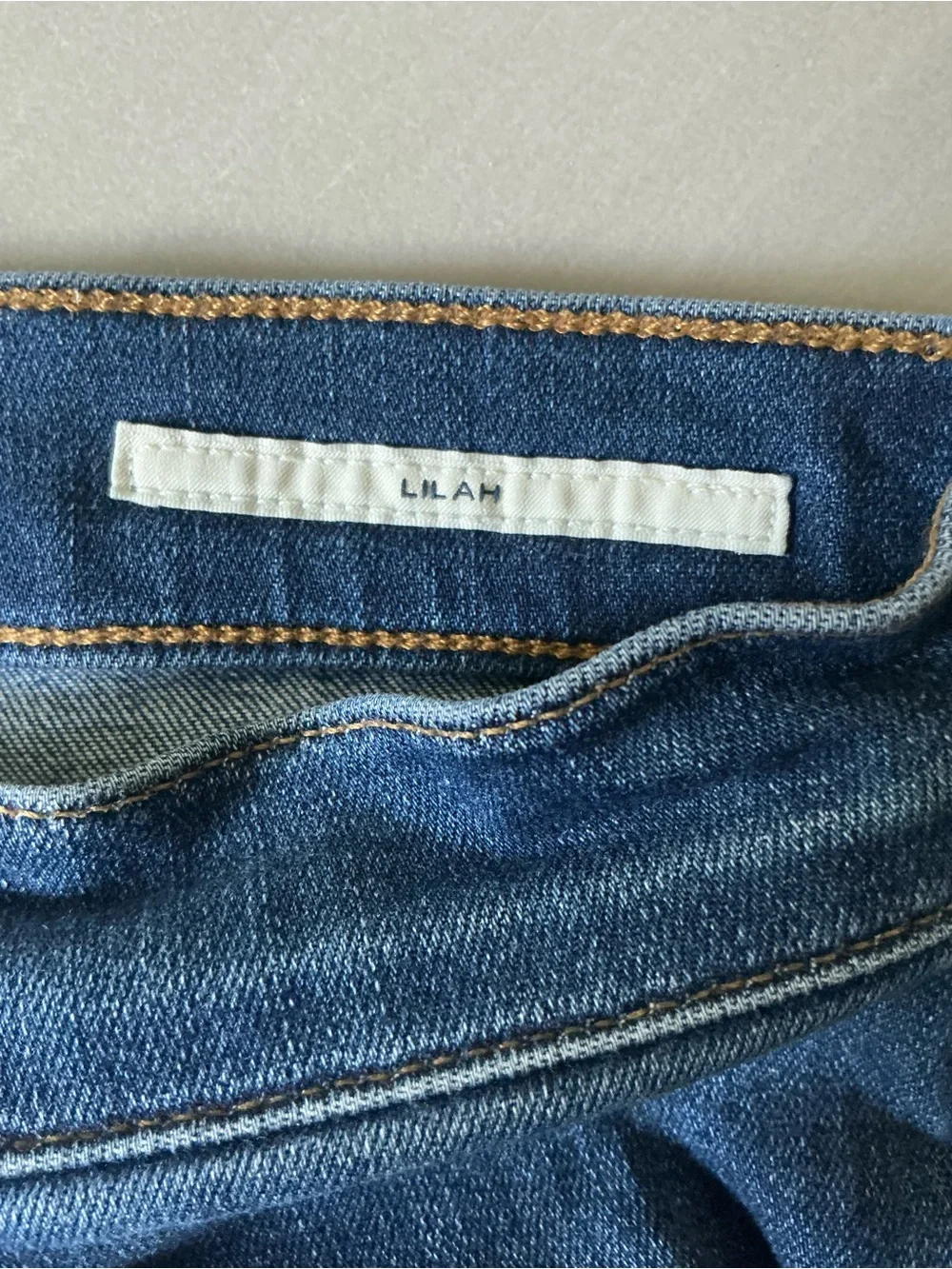 Citizens Of Humanity Lilah Indigo Blue High-Rise Jeans